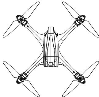 HUBSAN X4 STAR PRO (H507A) RTF - Montage der Rotoren - 2