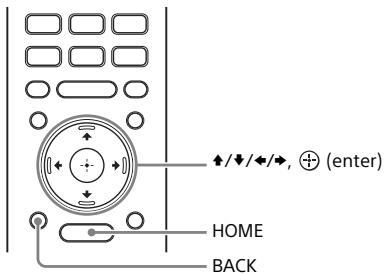 SONY HT-XF9000 - Using the Home Menu - 1