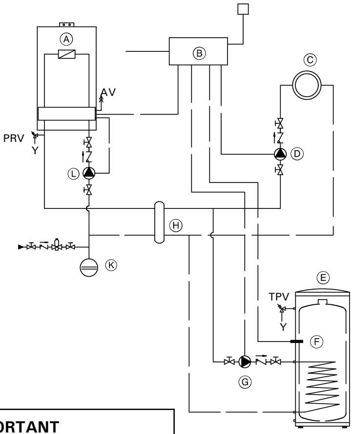 VIESSMANN VITODENS 100W - Exemples d'installation (suite) - 1