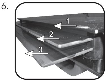 PROLINE VHP61SS  -  VHP61WH - REMOVAL AND CLEANING OF THE GLASS DOOR - 4