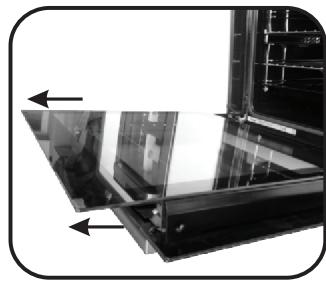 PROLINE VHP61SS  -  VHP61WH - RETRAIT ET NETTOYAGE DES VITRES - 2