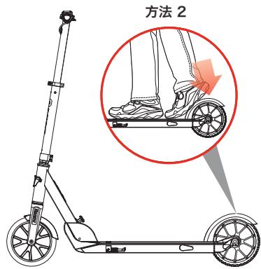 RAZOR EPRIME - 如何停车 - 2