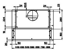 BEKO CTB 6250 XH  -  CTB 6250 X - Dimensiones - 3