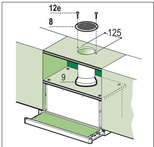 BEKO CTB 6250 XH  -  CTB 6250 X - Sortie air version filtrante - 1