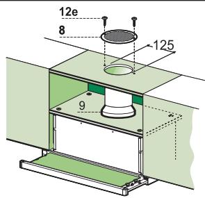 BEKO CTB 6250 XH  -  CTB 6250 X - PeuzpkylaunOHoe nC- noJIHeHne BO3dYXOBbInyCK-Horo OTBepCTnA - 1