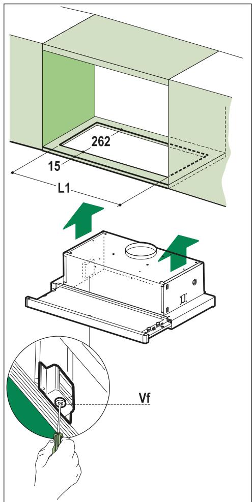BEKO CTB 6250 XH  -  CTB 6250 X - Tvirtinimas užspaudžiant - 1
