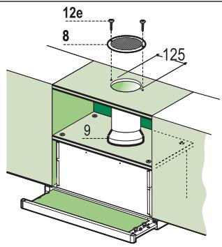 BEKO CTB 6250 XH  -  CTB 6250 X - Bьздушно иЗпуну Са TeJHо OTВерстп Верся 3a Peцир Кулачия - 1