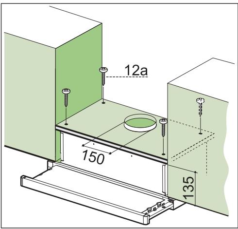 BEKO CTB 6250 XH  -  CTB 6250 X - Mocowanie na wkrty - 1