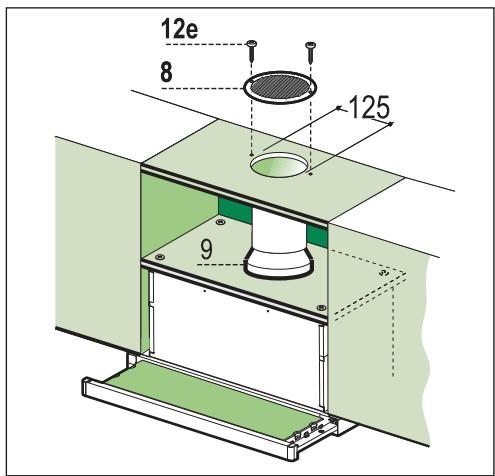 BEKO CTB 6250 XH  -  CTB 6250 X - Wersja wylotu powietrza z recyrkulacja - 1