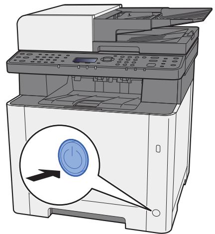 KYOCERA ECOSYS M5521CDW - Mettre la machine hors tension. - 1