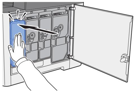 KYOCERA ECOSYS M5521CDW - Retirer la cartouche de toner neue de la boîte. - 6