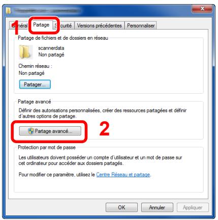KYOCERA ECOSYS M5521CDW - Créer un dossier. - 2