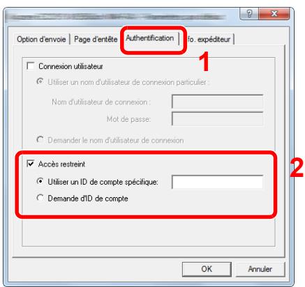 KYOCERA ECOSYS M5521CDW - Configurer les paramètres - 1