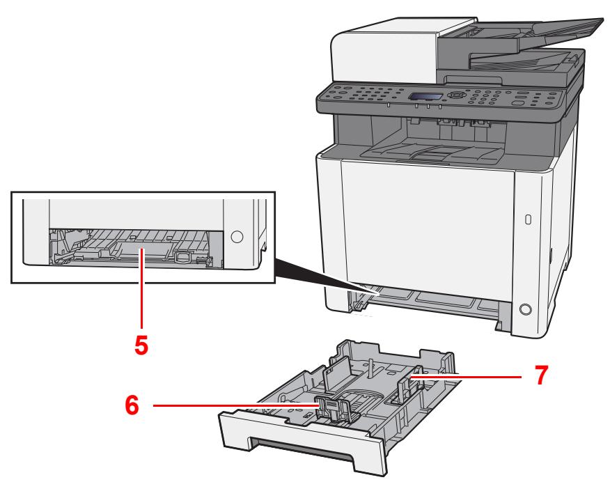 KYOCERA ECOSYS M5521CDW - Nomenclature (connecteurs/intérieur) - 3