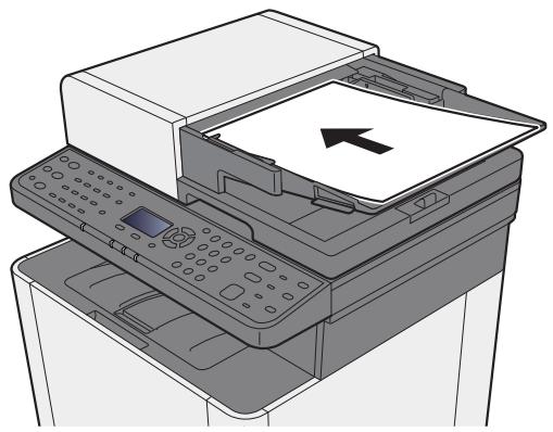 KYOCERA ECOSYS M5521CDW - Mettre en place les originaux. - 1