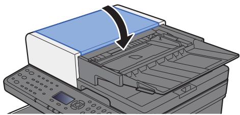 KYOCERA ECOSYS M5521CDW - Retirer les originaux à l'intérieur du chargeur de documents. - 5