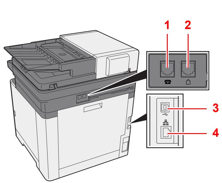 KYOCERA ECOSYS M5521CDW - Nomenclature (connecteurs/intérieur) - 1