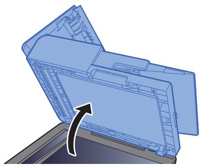KYOCERA ECOSYS M5521CDW - Retirer les originaux à l'intérieur du chargeur de documents. - 1