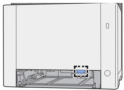 KYOCERA ECOSYS M5521CDW - Pousser le by-pass. - 3