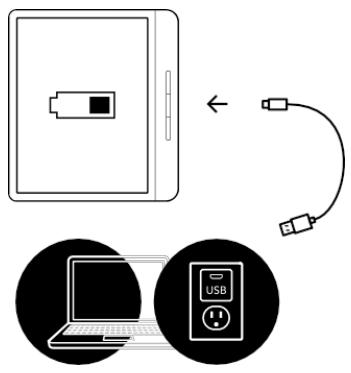 KOBO LIBRA H2O - Charger votre liseuse kobo - 1