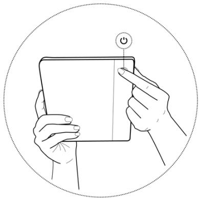 KOBO LIBRA H2O - Allumer et éteindre votre liseuse kobo - 1