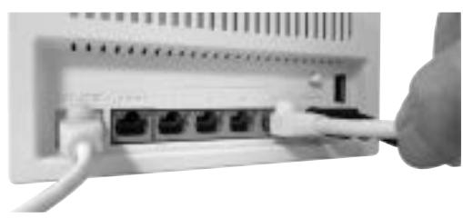 DIAGRAL DIAG01VSX - Anschluss des PLC-Netzadapters an die ADSL-Box (nur Typ DIAG01VSX) - 2