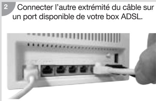 DIAGRAL DIAG01VSX - Branchement de l'adaptateur réseau CPL à la box ADSL (uniquement pour le DIAG01VSX) - 2