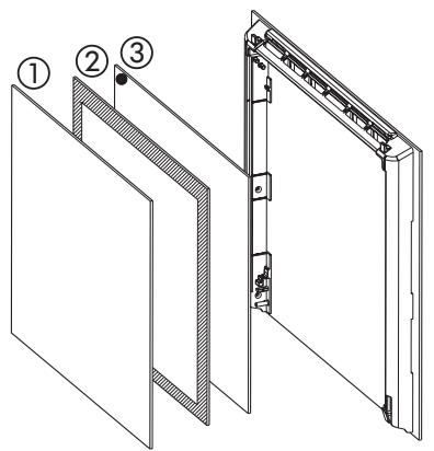 IKEA BEJUBLAD (403.319.08) - Removing the oven door and the glass panels - 8