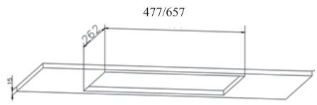 AIRLUX AHF771IX - Installation dans le meuble haut - 1