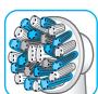 ORAL-B PRO 1 750 WHITE & CLEAN - Cabeças de Escova - 1