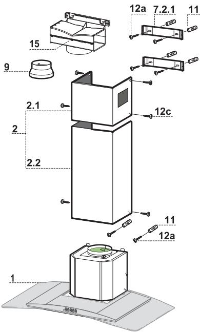 FRANKE 668020 - Parçalar - 1
