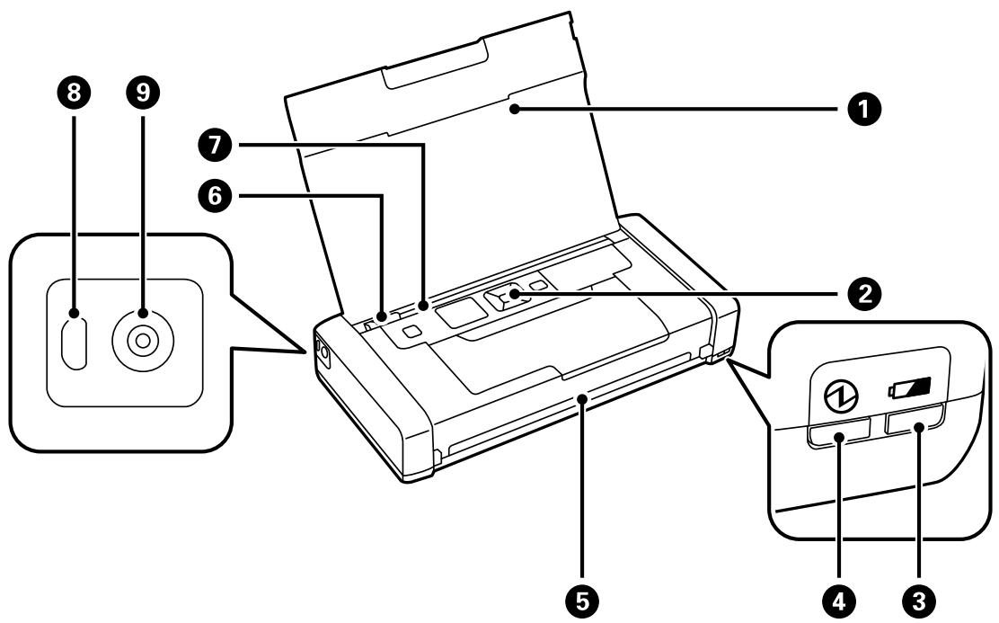 EPSON WF-110W WORKFORCE - Informations de base sur l'imprimante - 1
