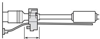 PANASONIC AW-HN38H - - How to secure the AC adaptor cable - 2
