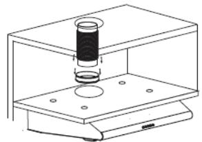 BRANDT BHC9602W - - INSTALLATION (Cabinet Mounting) - 2