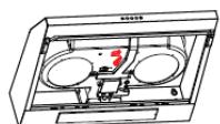 BRANDT BHC9602W - - Ajustes de ventilación de aire - 3