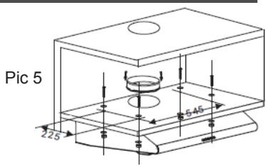 BRANDT BHC9602W - - INSTALLATION (Cabinet Mounting) - 1