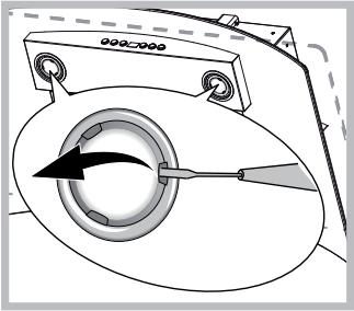 HOTPOINT HGF95AMX - Iopraok 3aMeHbI lamnoeK - 1