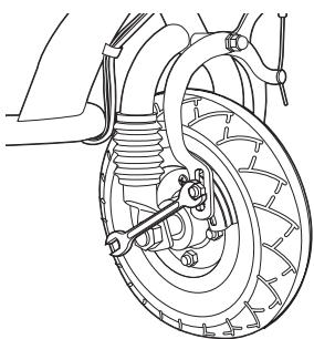 RAZOR POWERCORE E100 - Front Tire Replacement - 1
