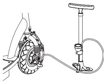 RAZOR POWERCORE E100 - Inflating the Tire - 1