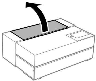 EPSON SC-P900 - Chargement de support dans l'alimenteur de papier arrêté - 1