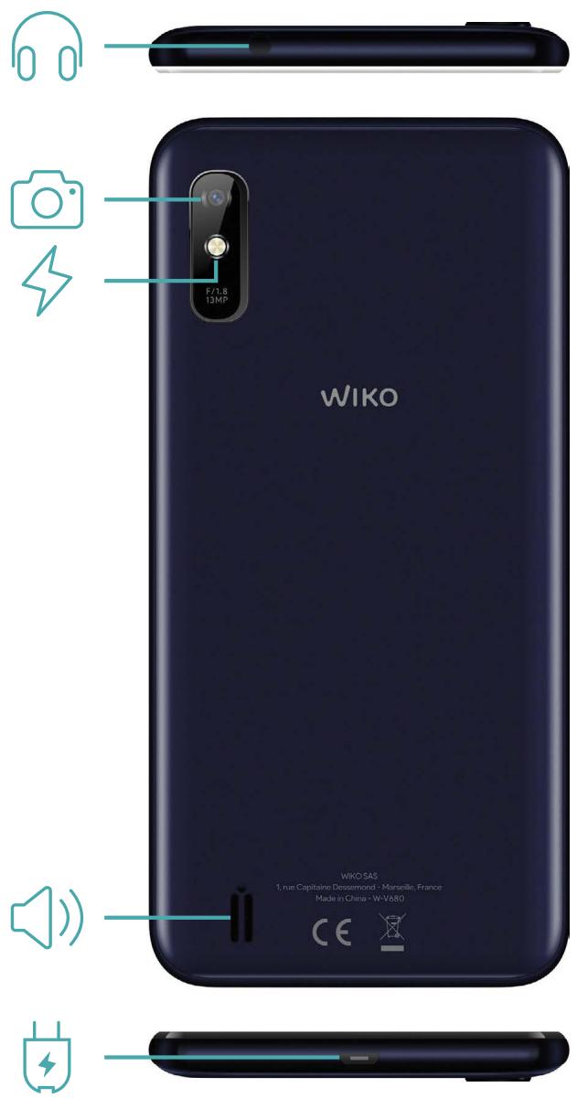 WIKO Y81 LS - Lieferumfang : - 2