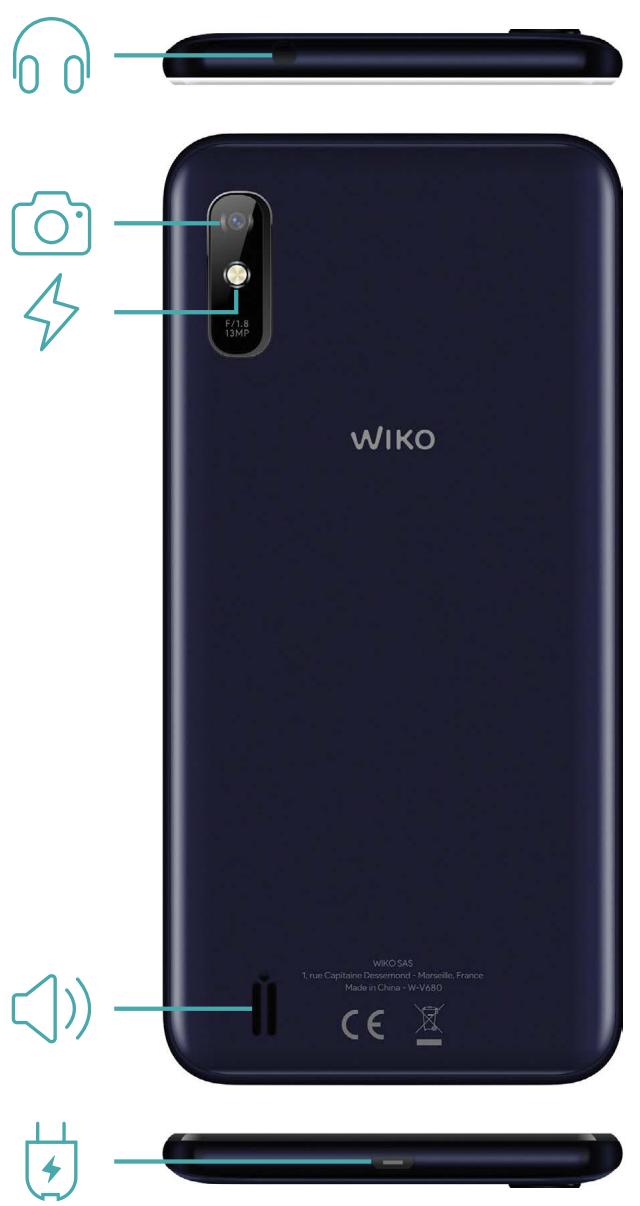 WIKO Y81 LS - Contenu du coffret : - 2