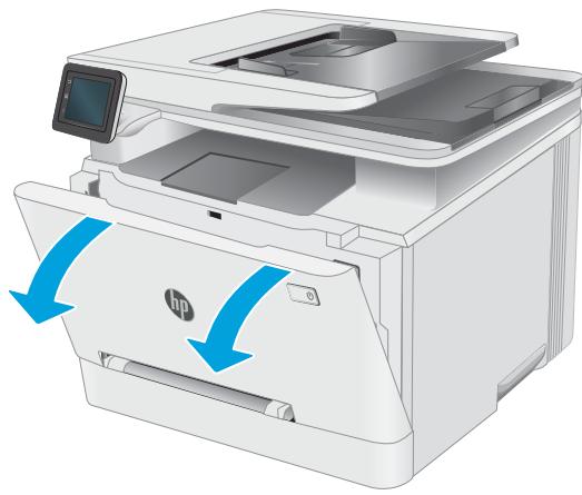 HP LASERJET PRO M283FDW - Retrait et remplacement des cartouches de toner - 1