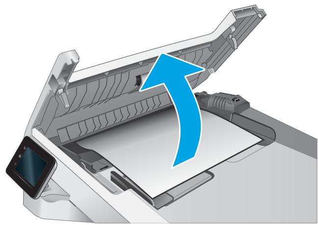 HP LASERJET PRO M283FDW - Elimination des bourrages papier dans le bac d'alimentation - 1