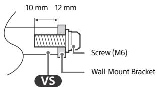 SONY XH90 - Preparing for Wall-Mount Installation - 1