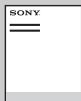 SONY XH90 - Referencevejledning (denne brugervejledning) / Sikkerhedsdokumentation - 1