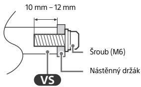 SONY XH90 - Příprava instalace nástěnného držáku - 1
