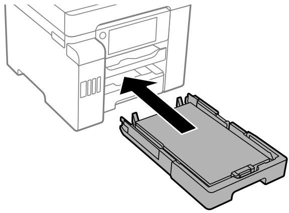 EPSON ECOTANK ET-5850 - Chargement de papier dans les bacs - 6