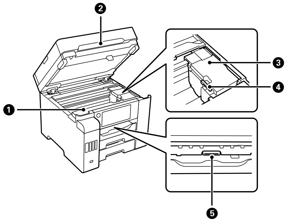 EPSON ECOTANK ET-5850 - Bouchon du réservoir d'encre - 1