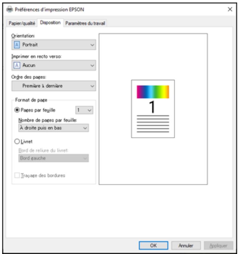 EPSON ECOTANK ET-5850 - Cette fenêtre s'affiche : - 1